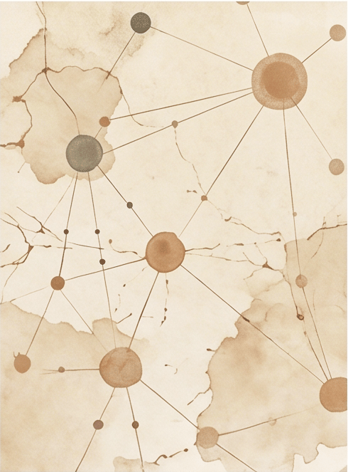 Abstract planetary futures illustration for Insight 3.