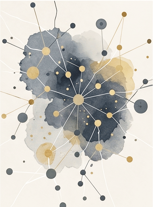 Abstract planetary futures illustration for Insight 9.